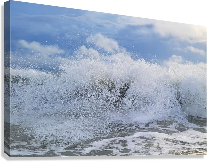 Tumbling Wave Spray  36.24 Canvas Print