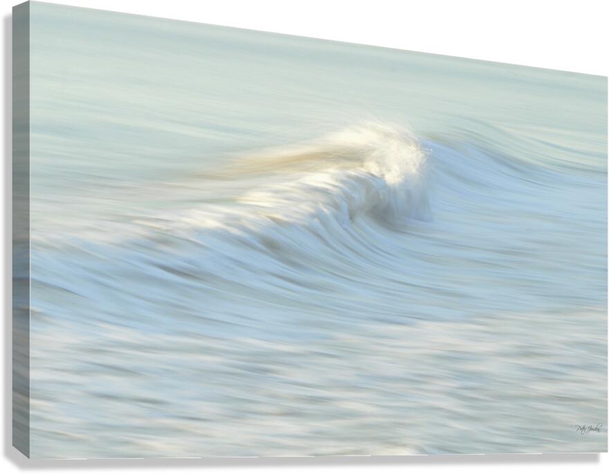 The Resolute Wave  48.32 Canvas Print