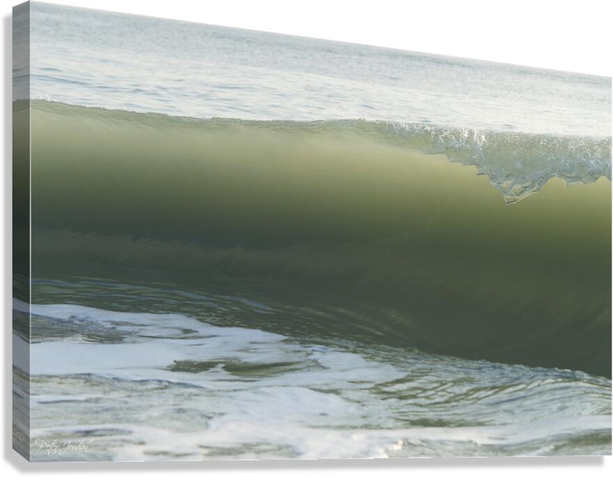 Glass Wavefront Two  60.40 Canvas Print