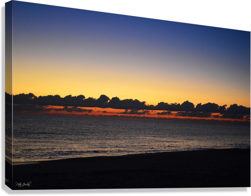 Dawns Colours  36.24 Canvas Print