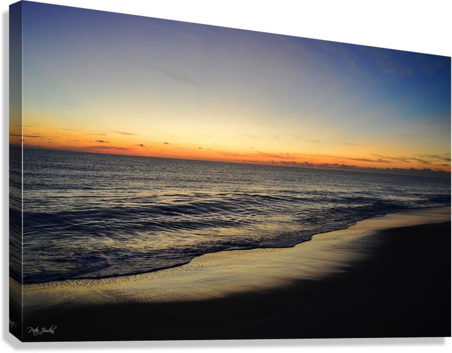 Blue Dawn  48.32 Canvas Print