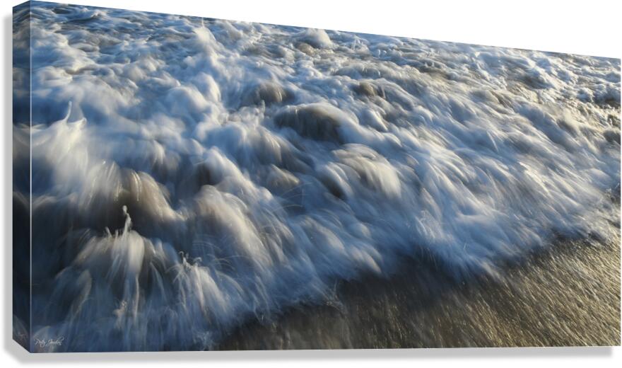 Rolling Over the Sand 72.36 Canvas Print