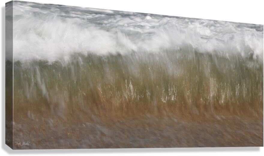 Green Florets 48.24 Canvas Print