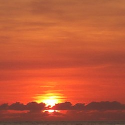 Red Dawn With Clouds  72.22