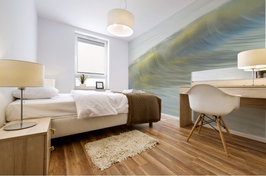 Soft Glimpse  72.48 Mural print