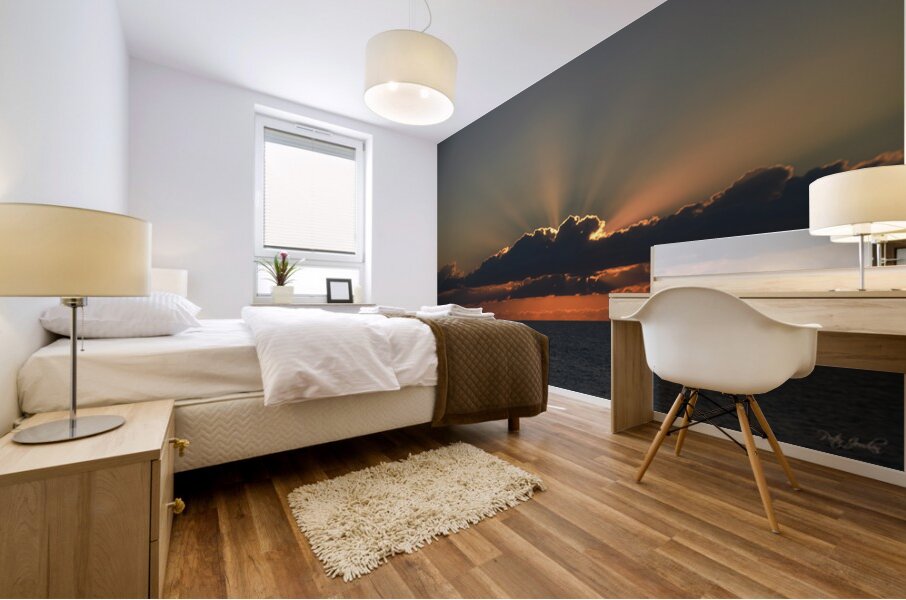 Beckoning Light  72.48 Mural print