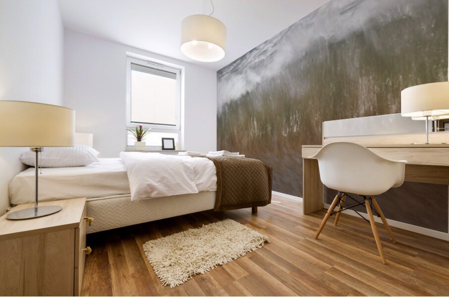 Green Florets 48.24 Mural print