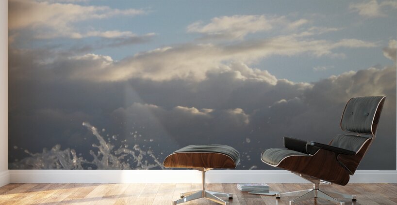 Crystal Splash One  36.27 Wall Murals