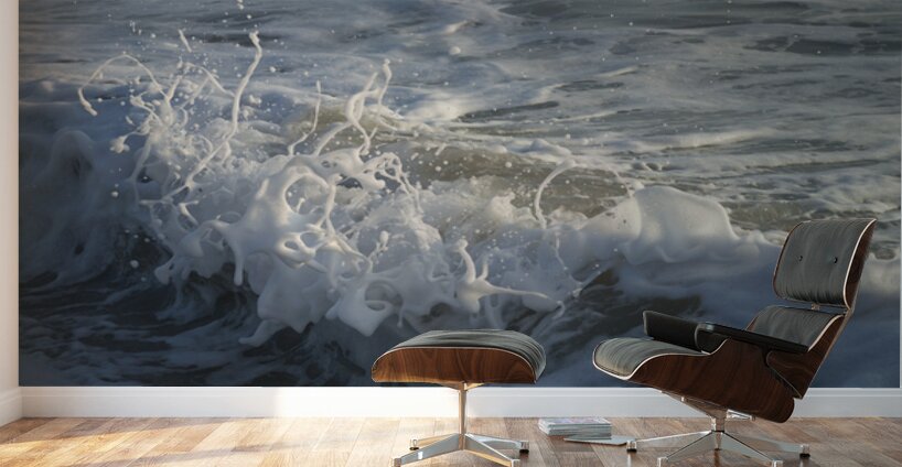 Foam in the Light Two  36.24 Wall Murals