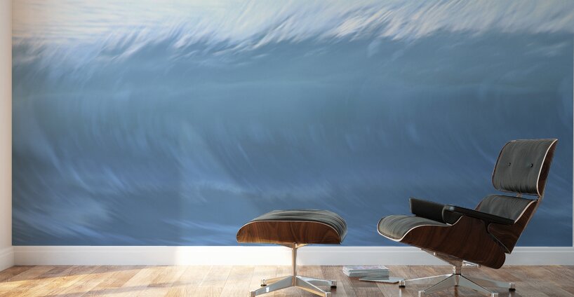 Blue Curl   36.24 Wall Murals