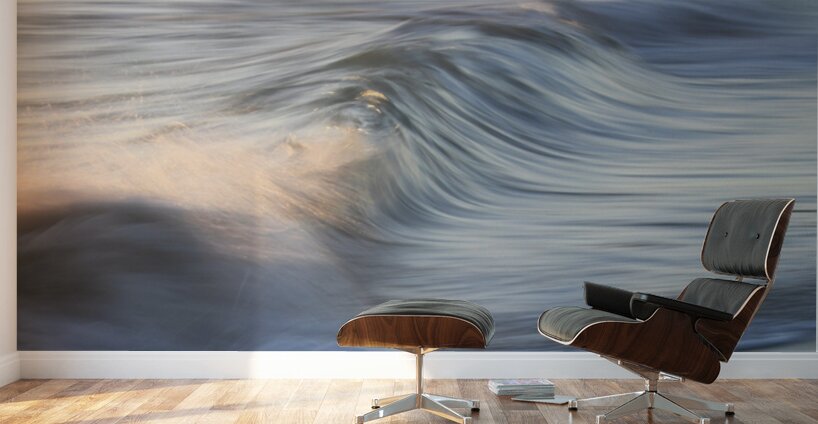 Blue Swell with Splash  72.48 Wall Murals