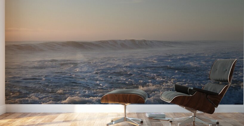 Pink Morning Wave  72.48 Wall Murals