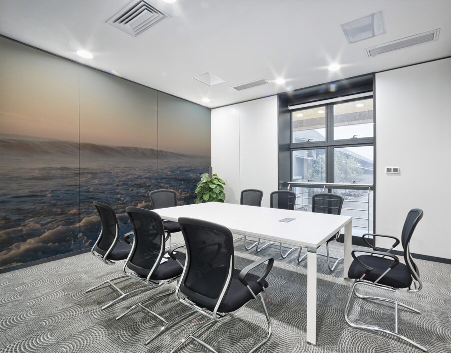 Pink Morning Wave  36.22 Wall Printing