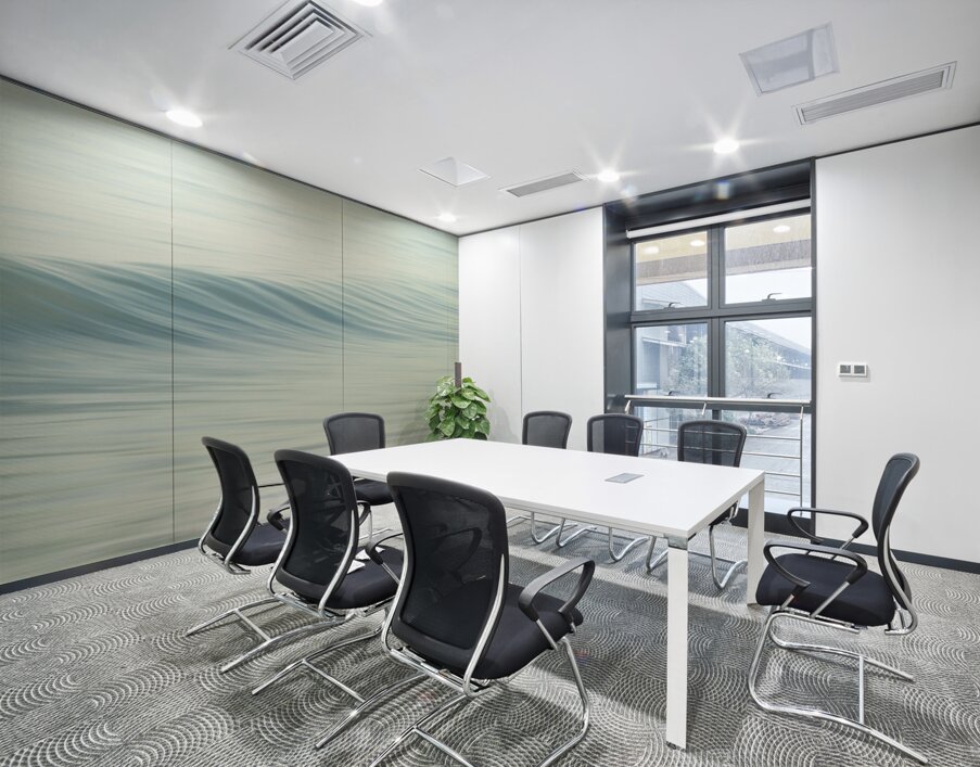 Blue Swell Three  48.32 Wall Printing