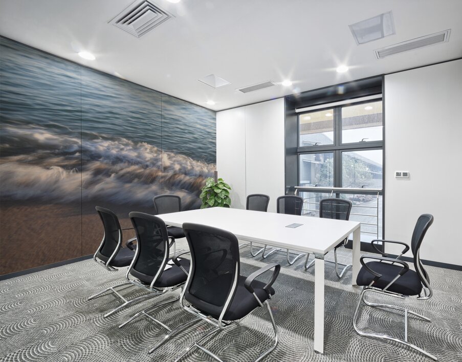 Brushed Waves  36.24 Wall Printing