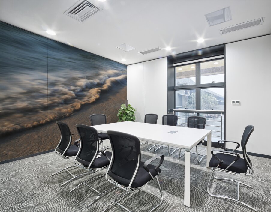 Waves in the Sand  48.27 Wall Printing