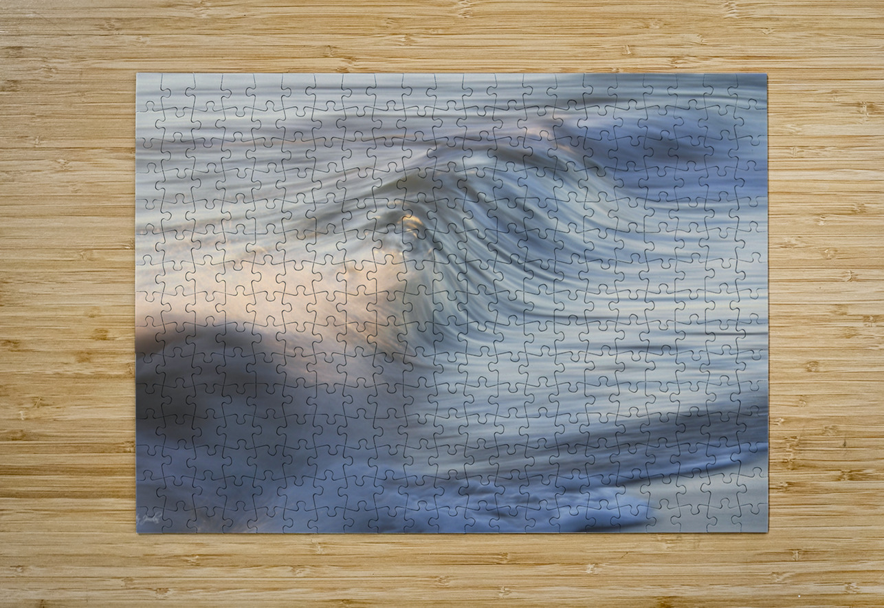 Blue Swell with Splash  36.24 Peter Jordan Puzzle printing